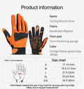 Peak Zenith Men's Cycling Gloves – Touchscreen MTB Bike Gloves